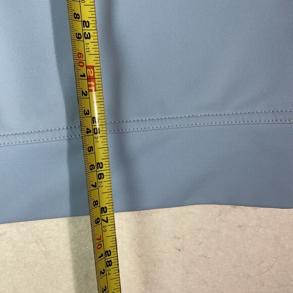 Peter Millar Men 1/4 Zip Blue Large Columbia University Crest Stretch Golf - Picture 7 of 9